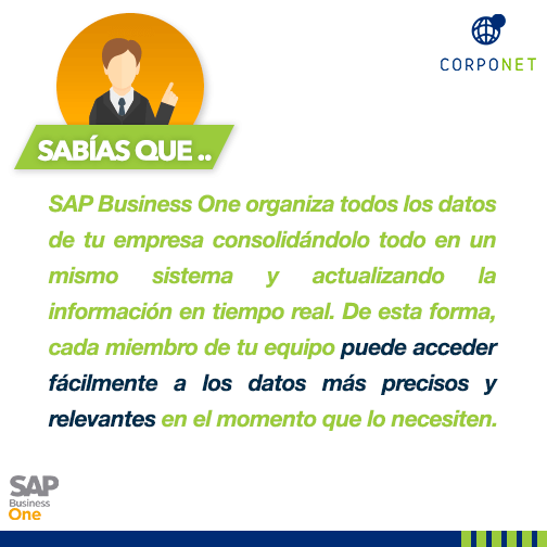 Por qué cambiar tu ERP actual por SAP Business One Sabías que